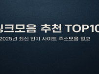 링크모음 추천 BEST10 2025년 최신 주소모음 인기 사이트 정보