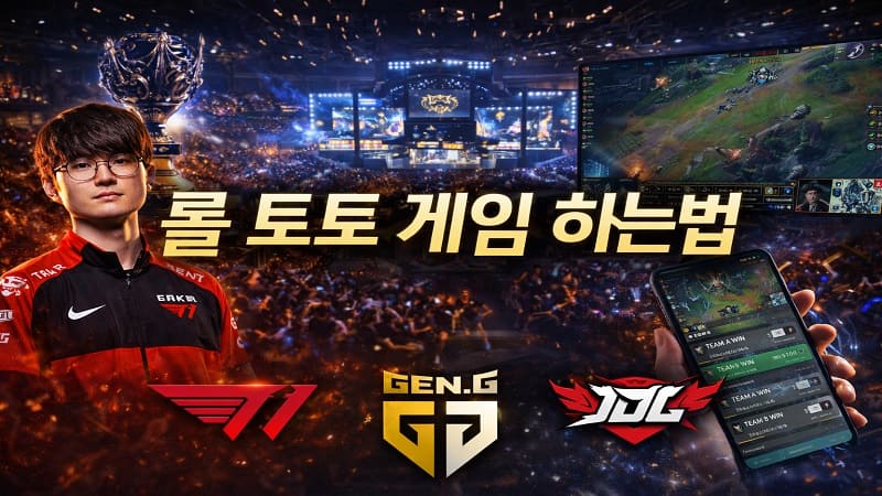 롤 토토 게임 하는법, 경기 보는 재미가 달라지는 lol 사이트